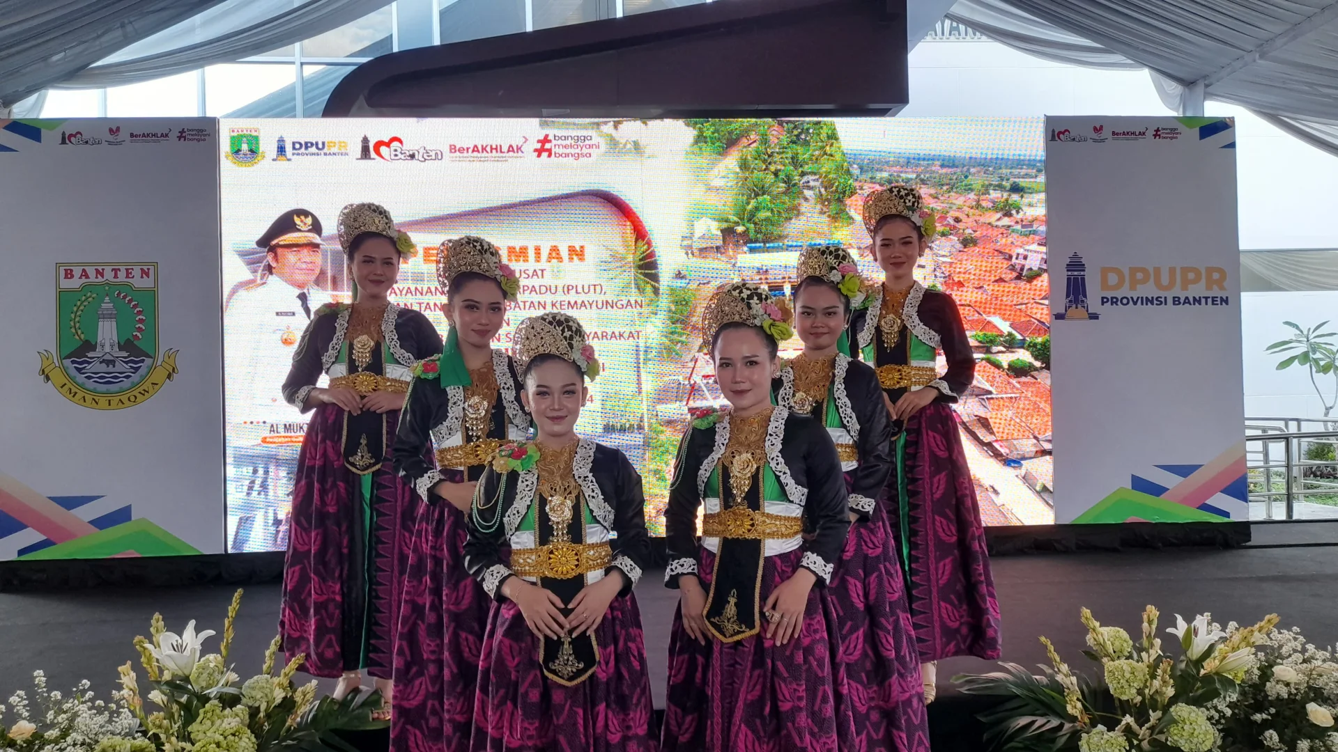 Keanggunan Penari Banten dalam Acara Peresmian