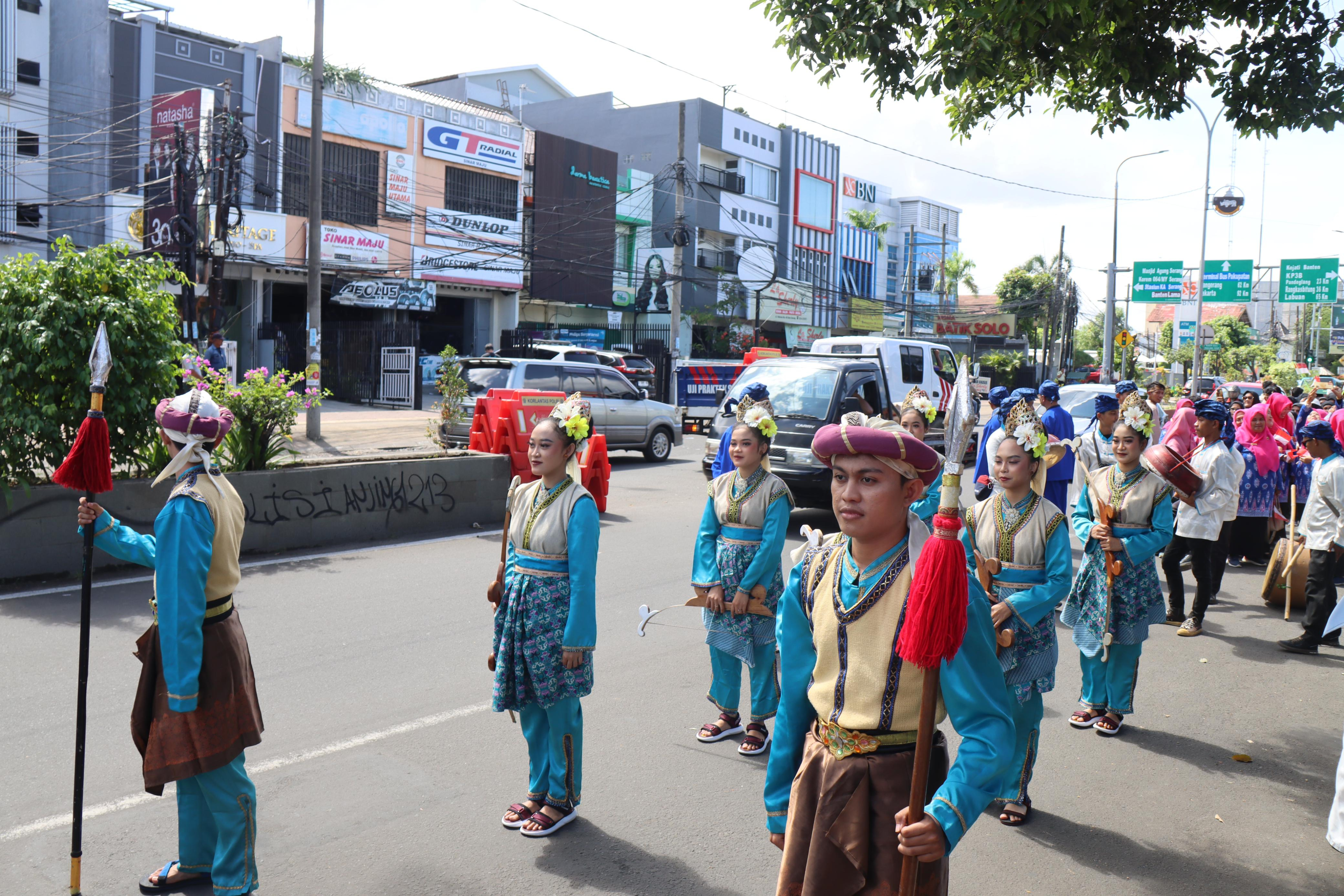 Foto Wawancara dengan salah satu peserta mengenai persiapannya mengikuti lomba.